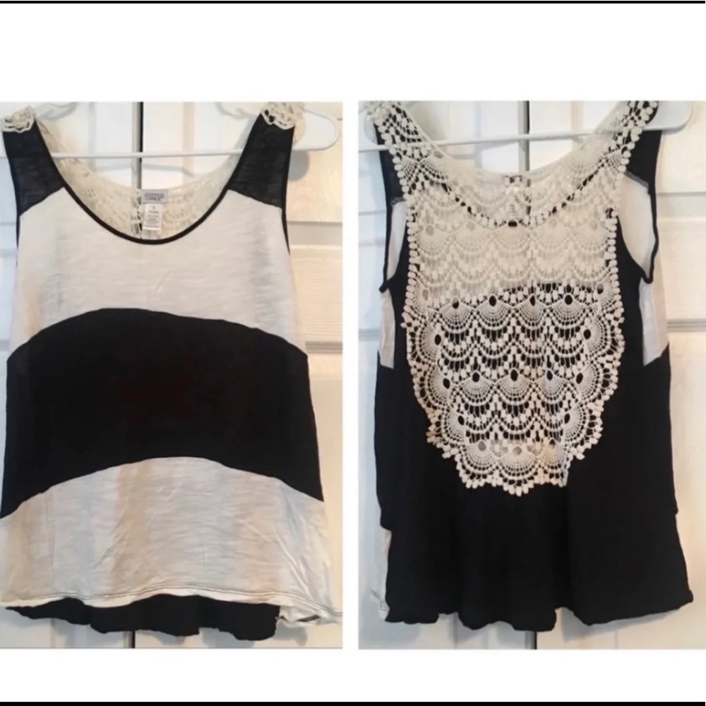 Charming Charlie Striped Tank Top Size Small.